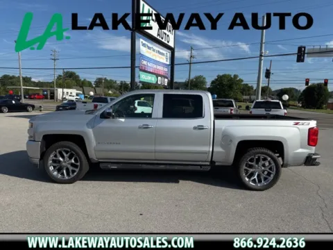 Silver 2018 Chevrolet Silverado 1500 LTZ for sale in Morristown, TN