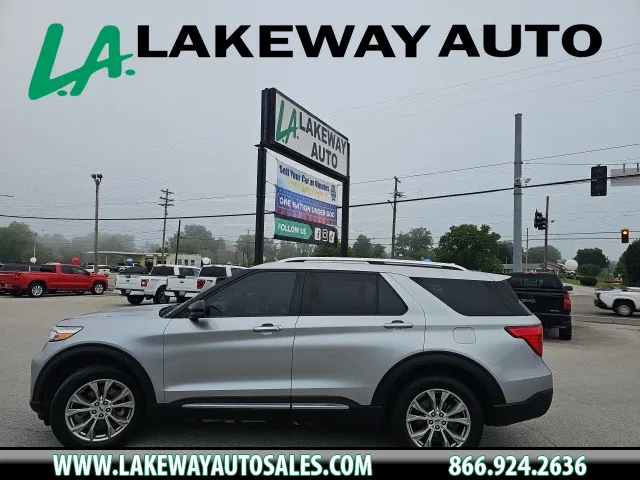 Silver 2020 Ford Explorer Limited for sale in Morristown, TN
