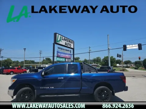 Blue 2019 Nissan Titan SV for sale in Morristown, TN