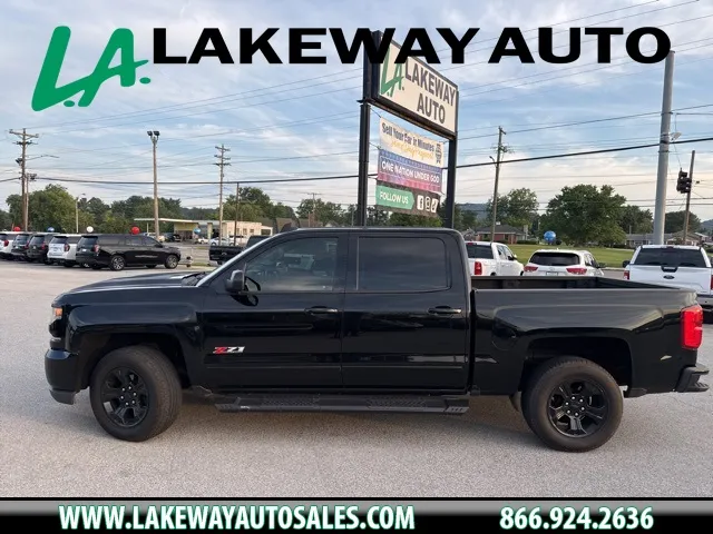 Black 2017 Chevrolet Silverado 1500 LTZ for sale in Morristown, TN