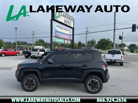 Black 2017 Jeep Renegade Trailhawk for sale in Morristown, TN