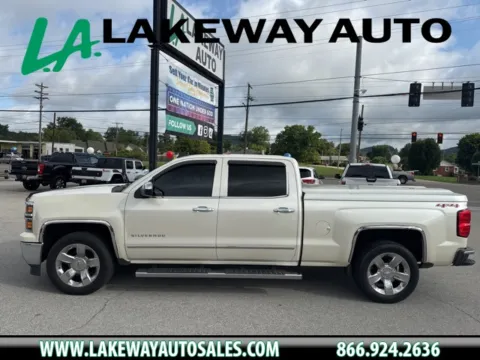 White 2015 Chevrolet Silverado 1500 LTZ for sale in Morristown, TN