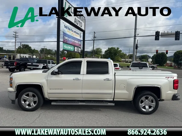 White 2015 Chevrolet Silverado 1500 LTZ for sale in Morristown, TN