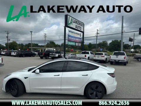 White 2021 Tesla Model 3 Standard Range Plus for sale in Morristown, TN