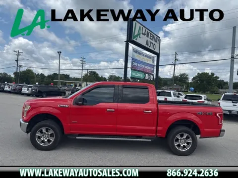 Red 2015 Ford F-150 XLT for sale in Morristown, TN