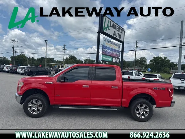 Red 2015 Ford F-150 XLT for sale in Morristown, TN