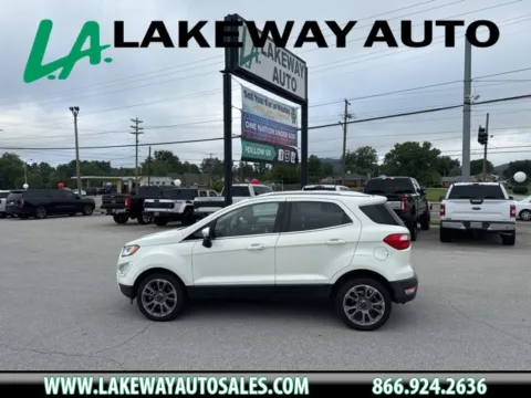 White 2019 Ford EcoSport Titanium for sale in Morristown, TN
