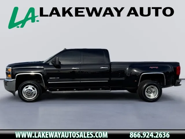 Black 2015 Chevrolet Silverado 3500HD LTZ for sale in Morristown, TN