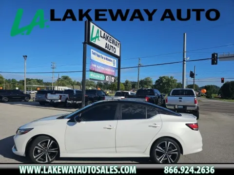 White 2021 Nissan Sentra SR for sale in Morristown, TN