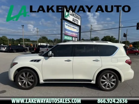 White 2013 INFINITI QX56 for sale in Morristown, TN