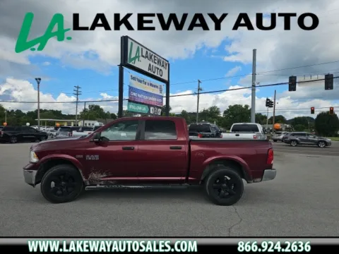 Red 2016 Ram 1500 Outdoorsman for sale in Morristown, TN