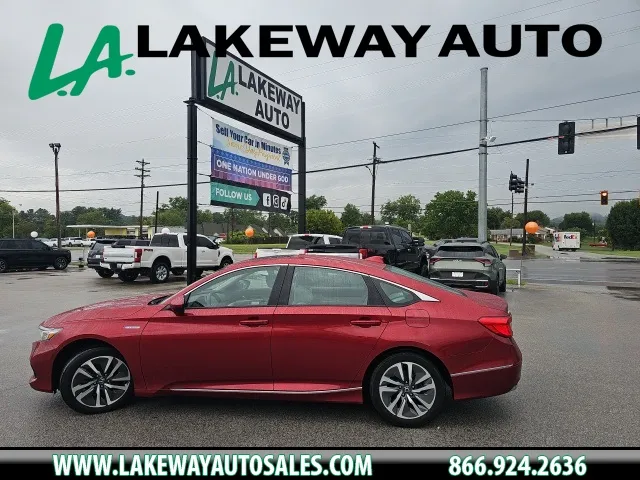 Red 2021 Honda Accord Hybrid EX for sale in Morristown, TN