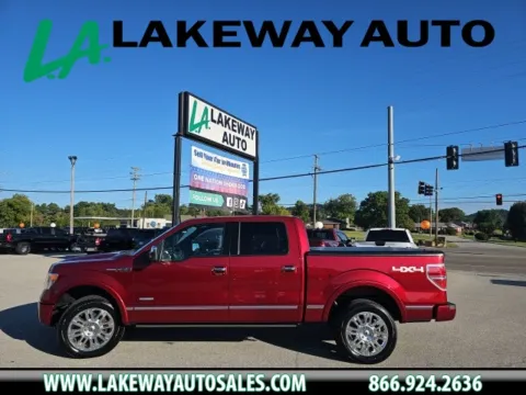 Red 2013 Ford F-150 Platinum for sale in Morristown, TN