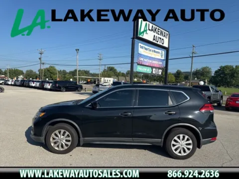 Black 2017 Nissan Rogue S for sale in Morristown, TN