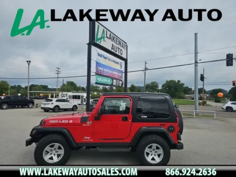 Red 2005 Jeep Wrangler Sport for sale in Morristown, TN