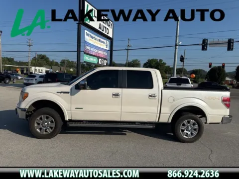 White 2011 Ford F-150 Lariat for sale in Morristown, TN