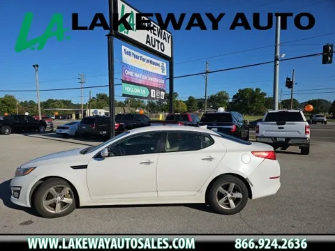 White 2015 Kia Optima LX for sale in Morristown, TN