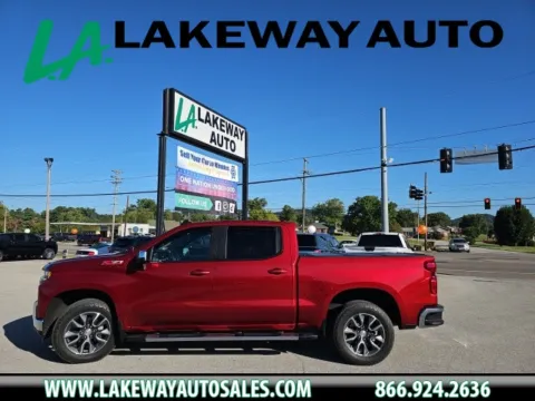 Red 2021 Chevrolet Silverado 1500 LT for sale in Morristown, TN
