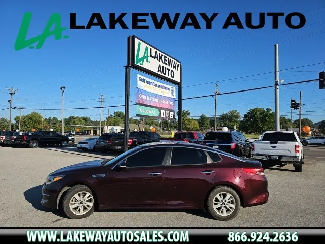 Red 2016 Kia Optima LX for sale in Morristown, TN