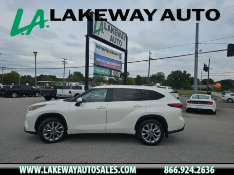 White 2021 Toyota Highlander Limited for sale in Morristown, TN