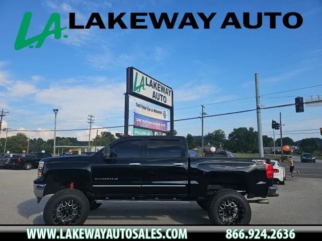 Black 2014 Chevrolet Silverado 1500 LTZ for sale in Morristown, TN