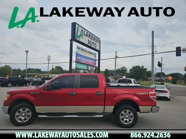 Red 2009 Ford F-150 XLT for sale in Morristown, TN