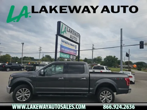 Gray 2016 Ford F-150 Lariat for sale in Morristown, TN