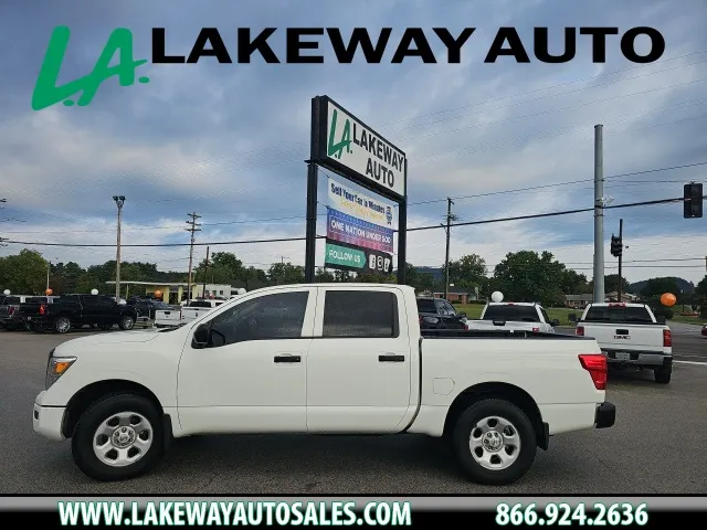 White 2022 Nissan Titan S for sale in Morristown, TN