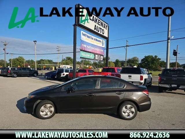 Brown 2014 Honda Civic LX for sale in Morristown, TN