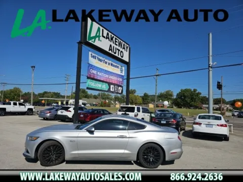 Silver 2017 Ford Mustang GT Premium for sale in Morristown, TN