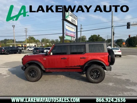 Red 2023 Ford Bronco Wildtrak for sale in Morristown, TN