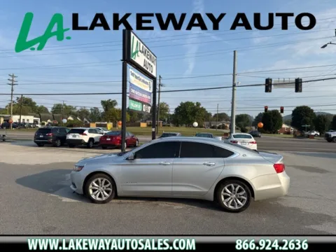 Silver 2016 Chevrolet Impala LT for sale in Morristown, TN