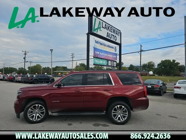 Red 2016 Chevrolet Tahoe LT for sale in Morristown, TN