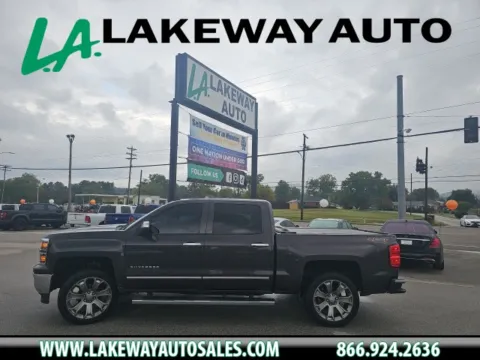 Gray 2014 Chevrolet Silverado 1500 LTZ for sale in Morristown, TN