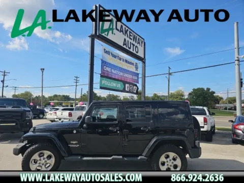Black 2014 Jeep Wrangler Unlimited Sahara for sale in Morristown, TN