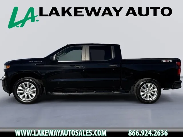 Black 2021 Chevrolet Silverado 1500 Custom for sale in Morristown, TN