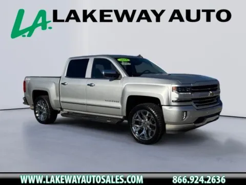 Silver 2018 Chevrolet Silverado 1500 LTZ for sale in Morristown, TN