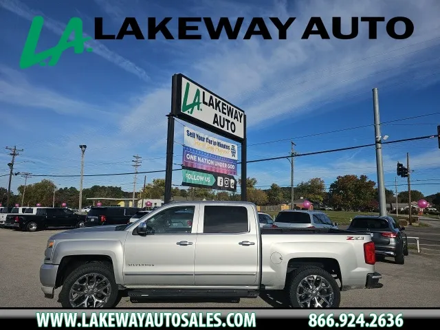 Silver 2018 Chevrolet Silverado 1500 LTZ for sale in Morristown, TN