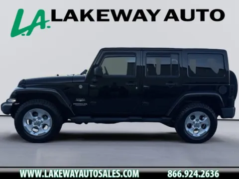 Black 2014 Jeep Wrangler Unlimited Sahara for sale in Morristown, TN