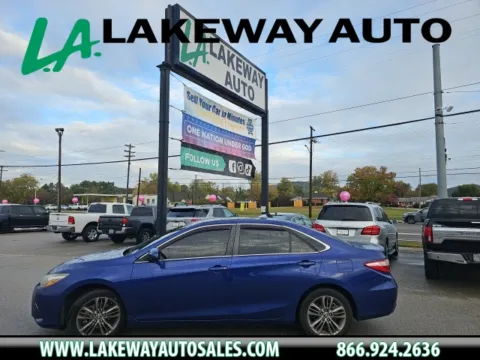 Blue 2015 Toyota Camry SE for sale in Morristown, TN