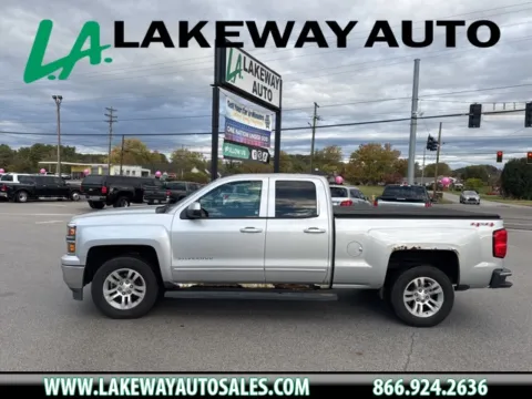 Silver 2015 Chevrolet Silverado 1500 LT for sale in Morristown, TN