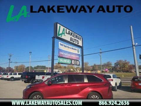 Red 2021 Toyota Sienna LE for sale in Morristown, TN