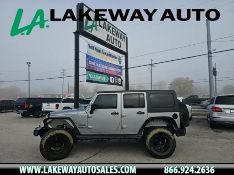 Silver 2015 Jeep Wrangler Unlimited Sport for sale in Morristown, TN
