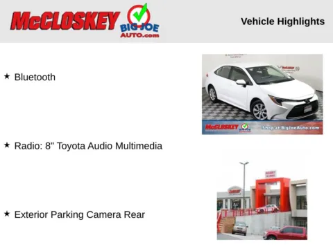 Photos of 2023 Toyota Corolla LE for sale in Colorado Springs, CO at McCloskey Imports & 4x4s (Licensed as McCloskey Isuzu)