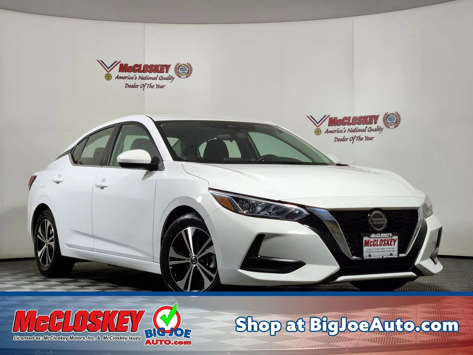 White 2023 Nissan Sentra SV for sale in Colorado Springs, CO