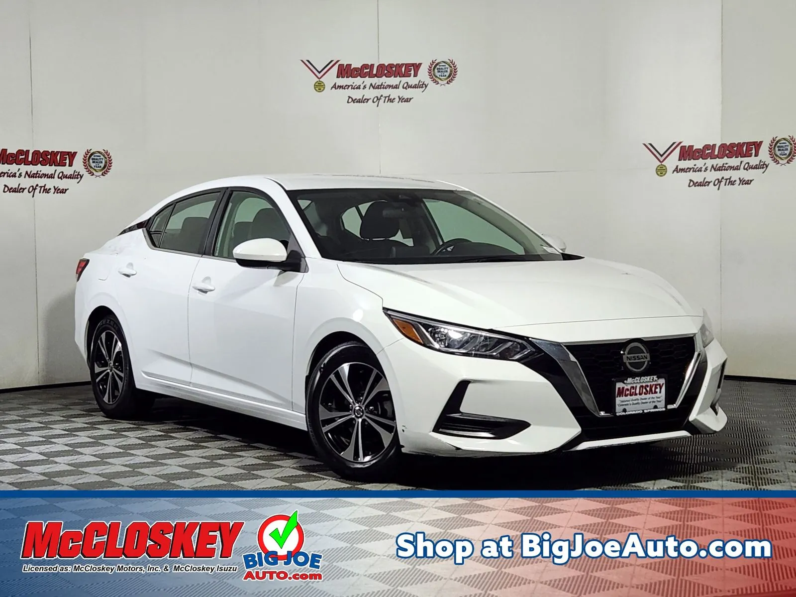 White 2023 Nissan Sentra SV for sale in Colorado Springs, CO