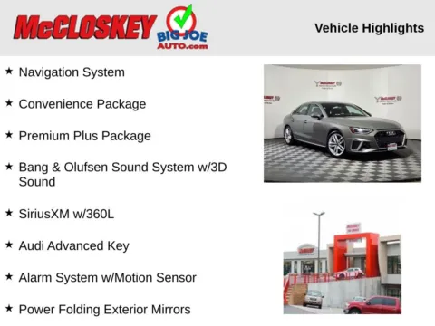 Photos of 2024 Audi A4 45 S line Premium Plus for sale in Colorado Springs, CO at McCloskey Imports & 4x4s (Licensed as McCloskey Isuzu)