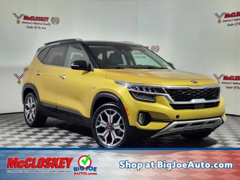 Yellow 2021 Kia Seltos SX for sale in Colorado Springs, CO