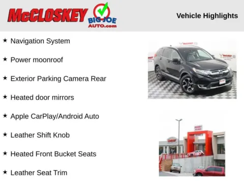 Another view of 2018 Honda CR-V Touring for sale in Colorado Springs, CO at McCloskey Imports & 4x4s (Licensed as McCloskey Isuzu)