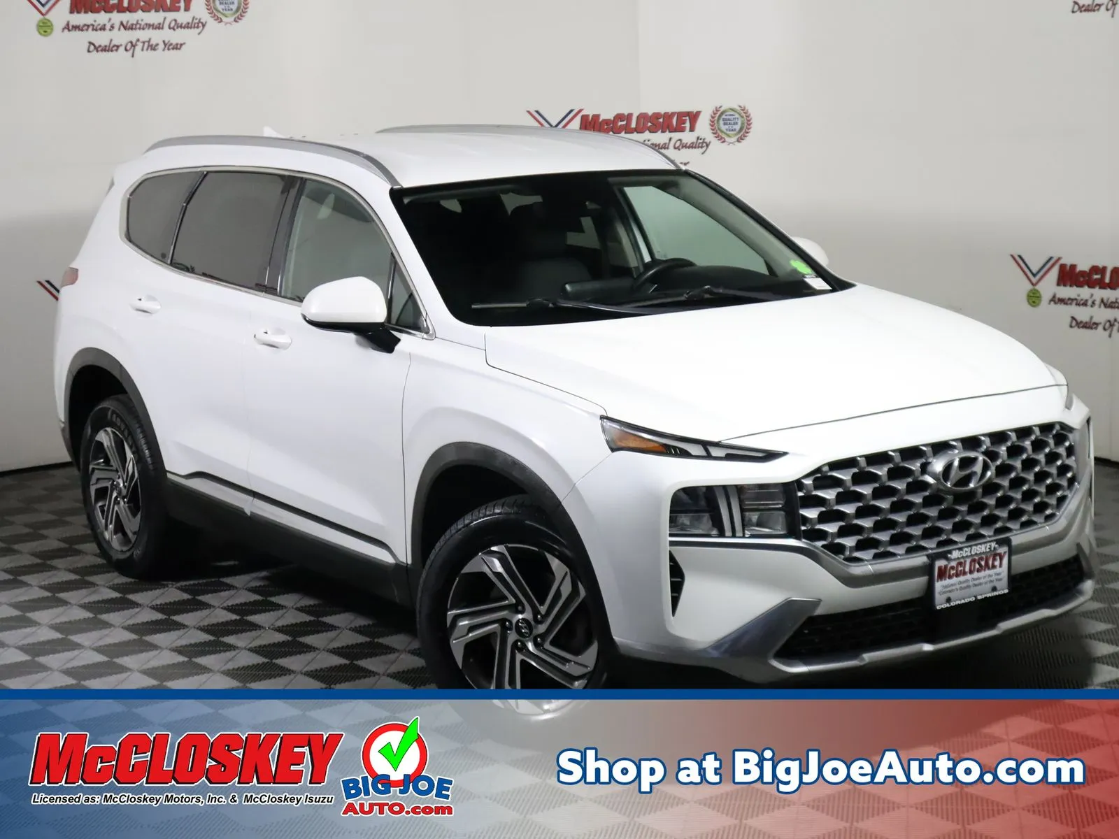 White 2021 Hyundai Santa Fe SEL for sale in Colorado Springs, CO